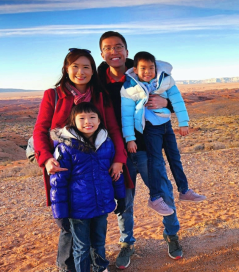 Gabriel Cheong and family
